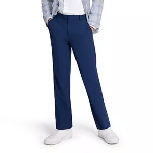 Tommy Hilfiger Big Boys TH Flex Stretch Performance Dress Pants Size 8 in Navy